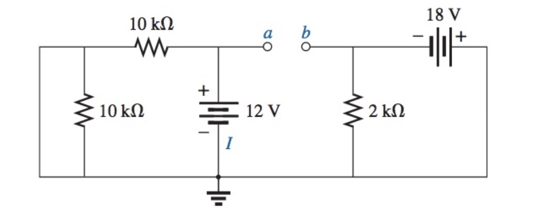 Solved 1) Determine Vab for the circuit shown 2 Determine | Chegg.com